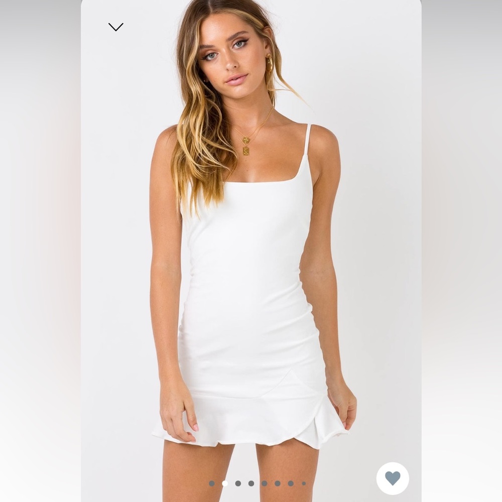 Kiribati Mini Dress White